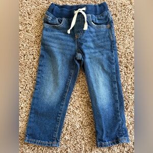 GAP Baby Denim Jeans | Elastic Waist | Slim Fit | 2 Years